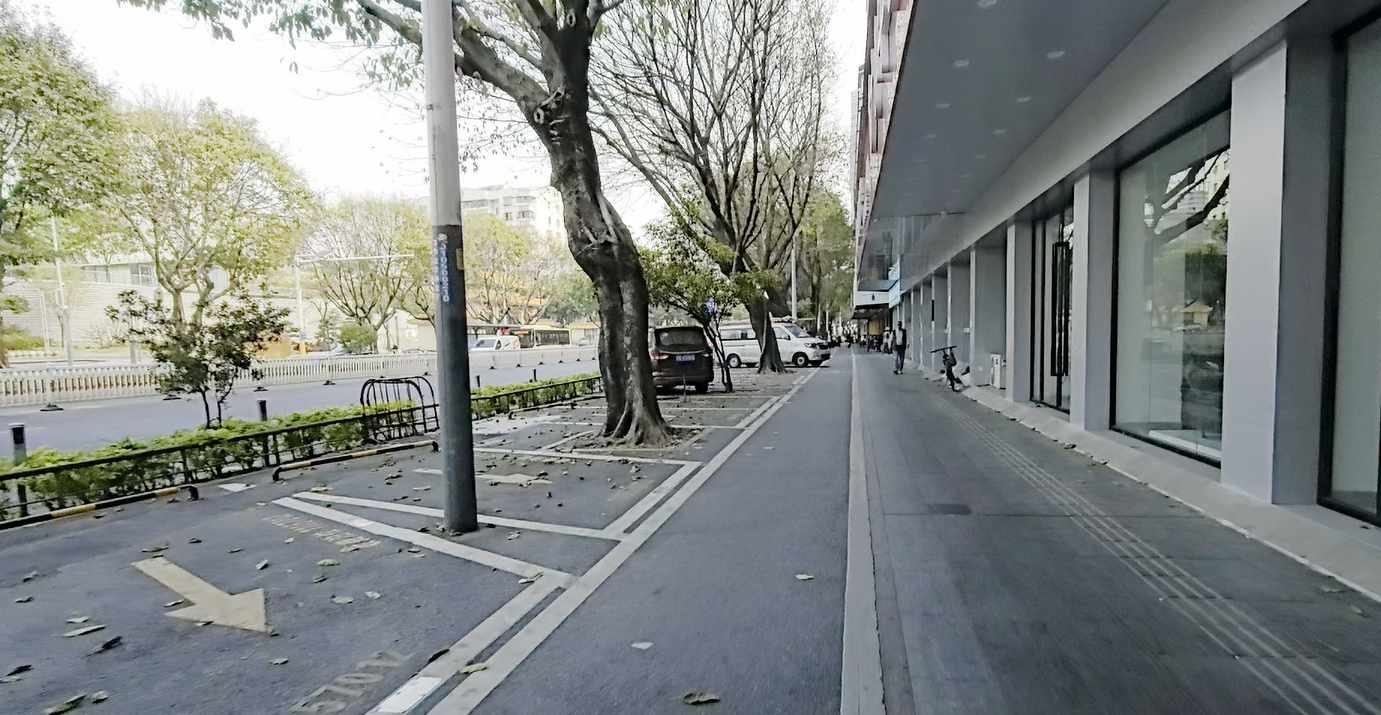 江灣三路人行道提升改造（整改前）